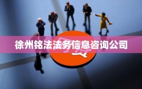 徐州铭法法务信息咨询公司