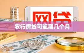 农行房贷可逾期几个月