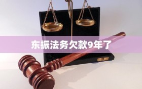 东振法务欠款9年了