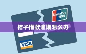 桔子借款逾期怎么办