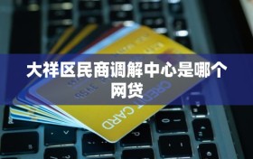 大祥区民商调解中心是哪个网贷