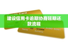 建设信用卡逾期协商延期还款流程