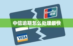 中信逾期怎么处理最快