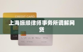 上海振顺律师事务所调解网贷