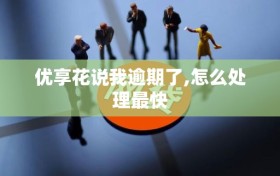 优享花说我逾期了,怎么处理最快