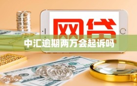 中汇逾期两万会起诉吗