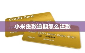 小米贷款逾期怎么还款