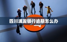 四川浦发银行逾期怎么办
