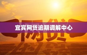 宜宾网贷逾期调解中心