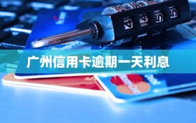 广州信用卡逾期一天利息