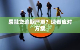 易融贷逾期严重？速看应对方案
