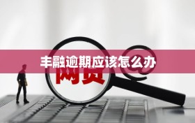 丰融逾期应该怎么办