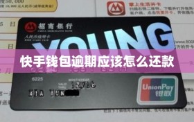 快手钱包逾期应该怎么还款