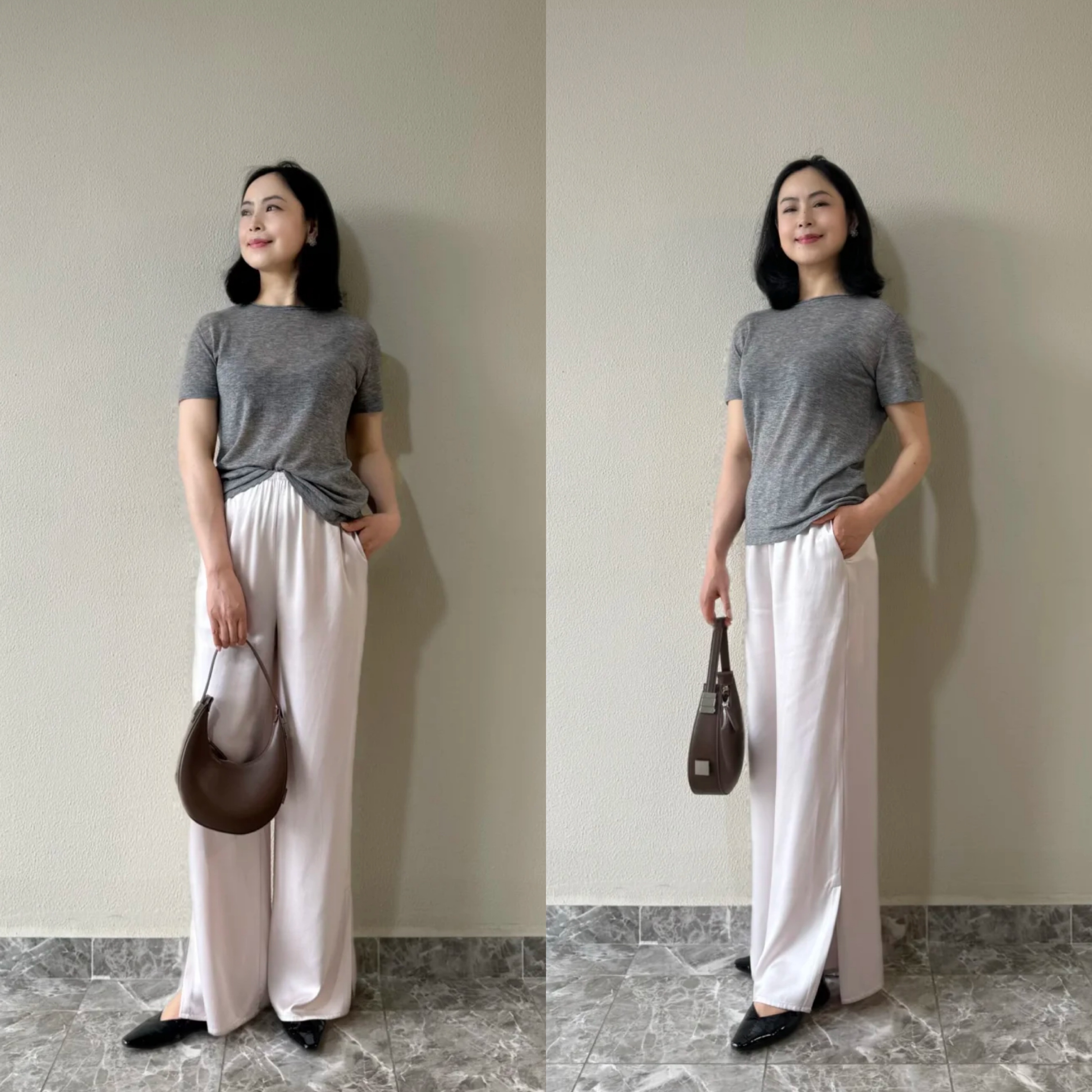 _告别“妈妈装”！50+微胖女性的轻熟风穿搭灵感，每一套都超美_告别“妈妈装”！50+微胖女性的轻熟风穿搭灵感，每一套都超美