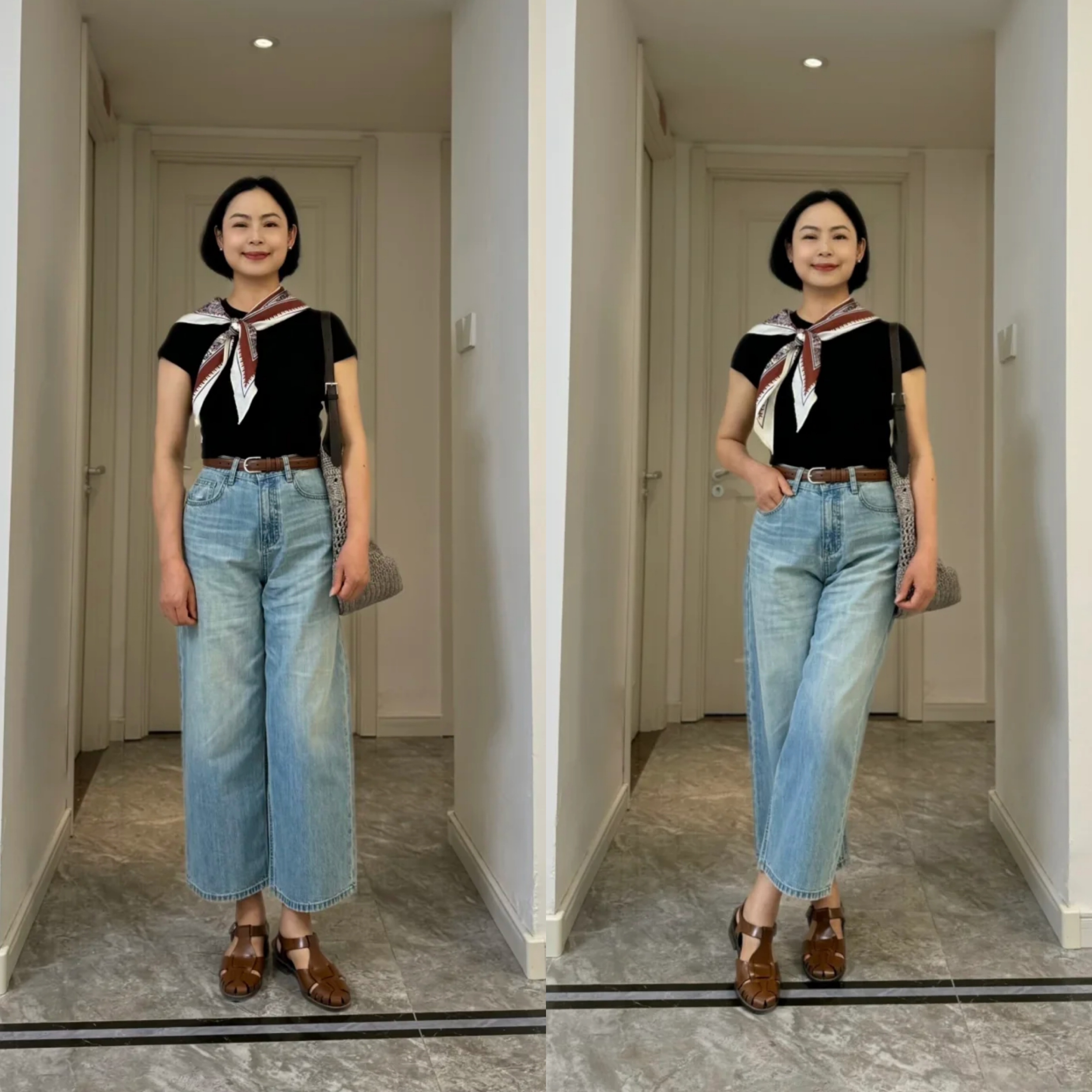 告别“妈妈装”！50+微胖女性的轻熟风穿搭灵感，每一套都超美_告别“妈妈装”！50+微胖女性的轻熟风穿搭灵感，每一套都超美_