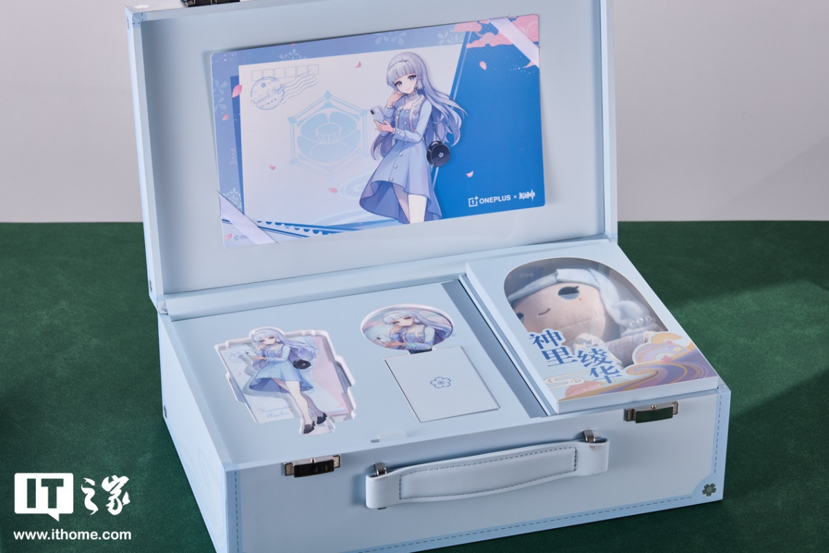 _一加Ace 6T原神定制机开箱图赏：“白鹭公主”神里绫华再临_一加Ace 6T原神定制机开箱图赏：“白鹭公主”神里绫华再临