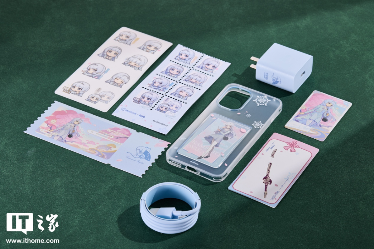 _一加Ace 6T原神定制机开箱图赏：“白鹭公主”神里绫华再临_一加Ace 6T原神定制机开箱图赏：“白鹭公主”神里绫华再临