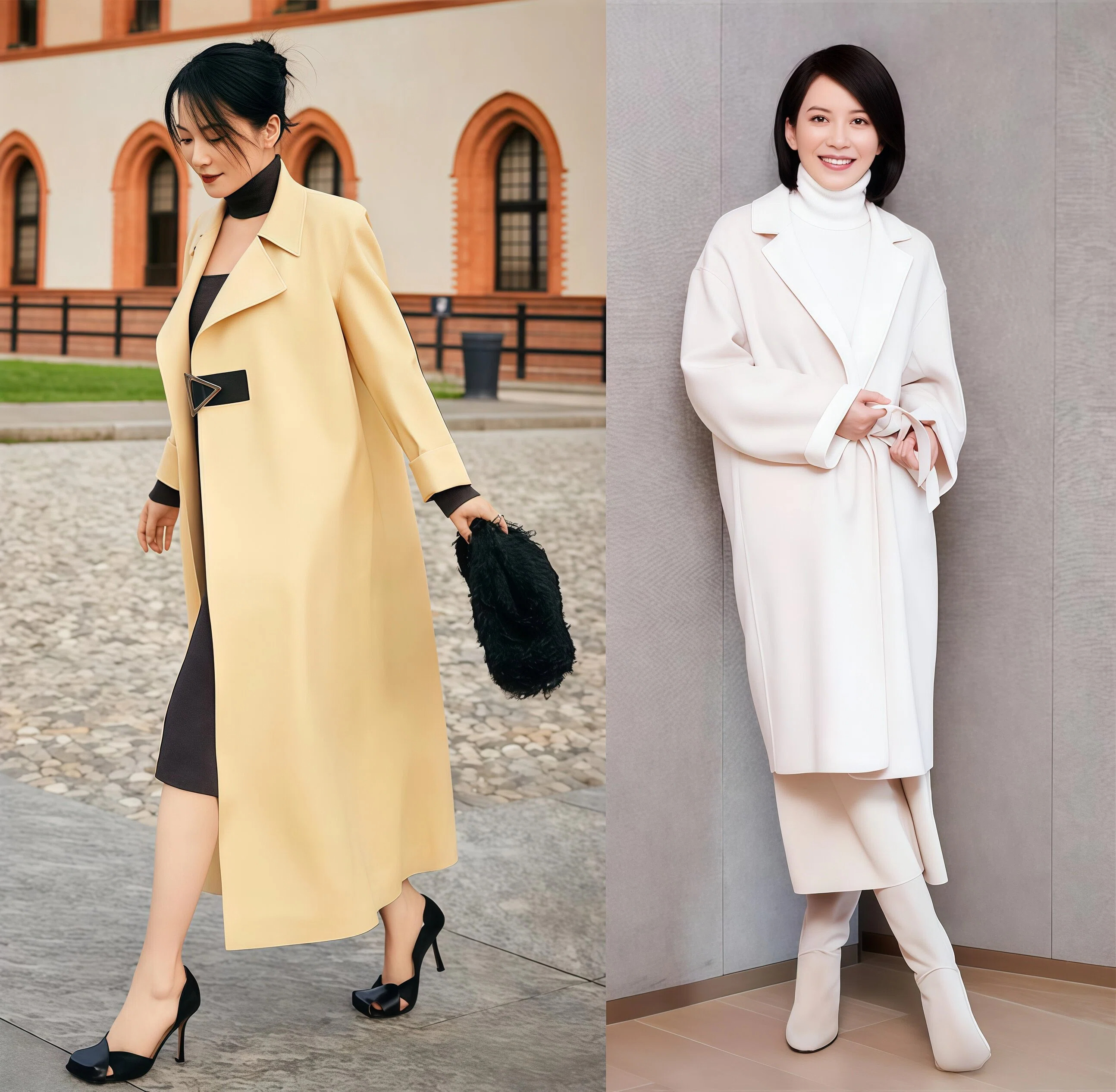 裙裤夏__裙裤穿搭