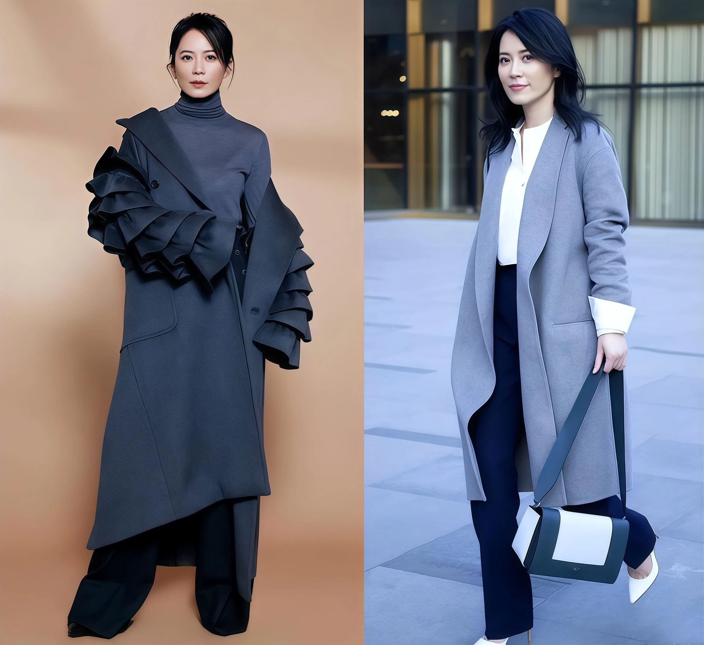 裙裤穿搭__裙裤夏