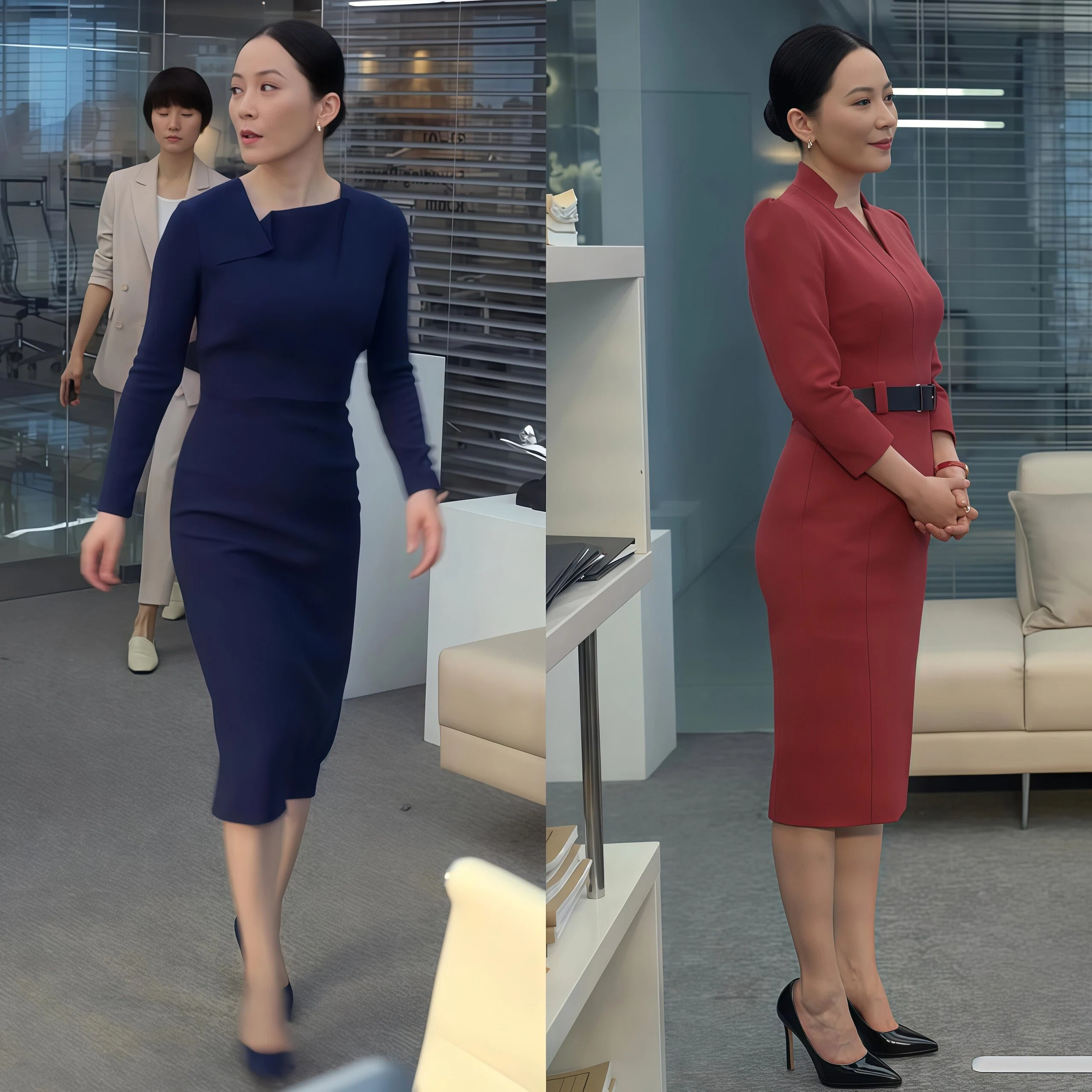 裙裤穿搭_裙裤夏_