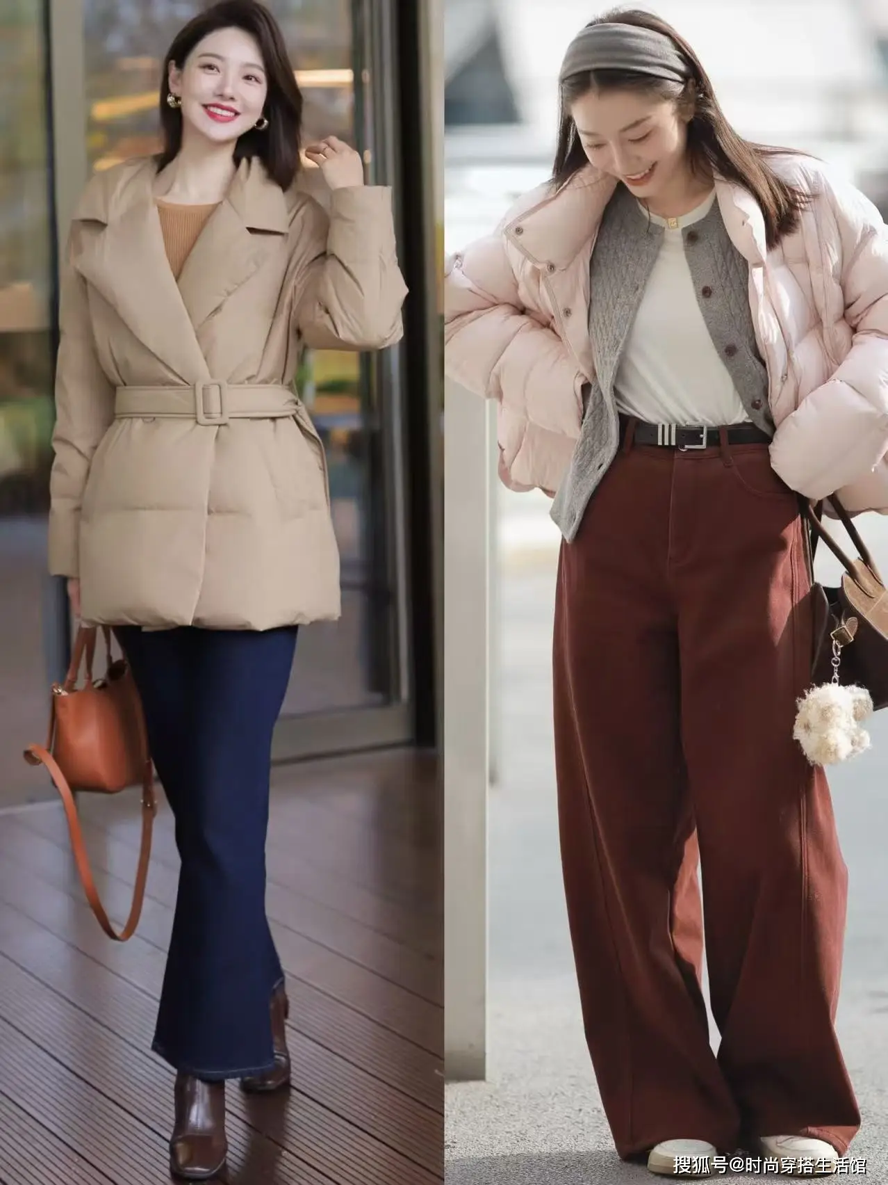 穿黑白富贵灰色羽绒服的女生__穿黑白富贵灰色羽绒服显白吗