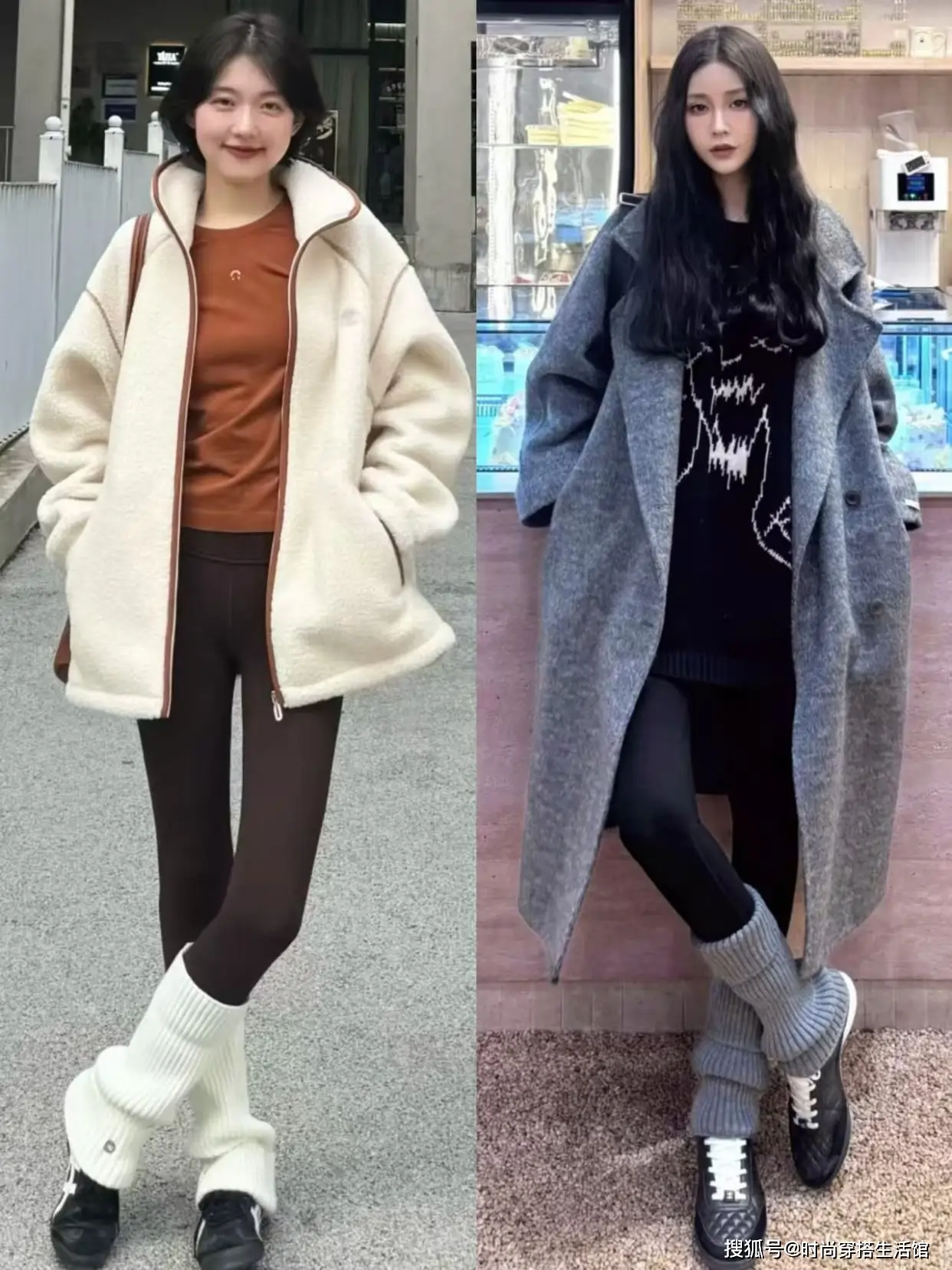 网红堆堆袜的穿法视频__堆堆袜的穿法视频