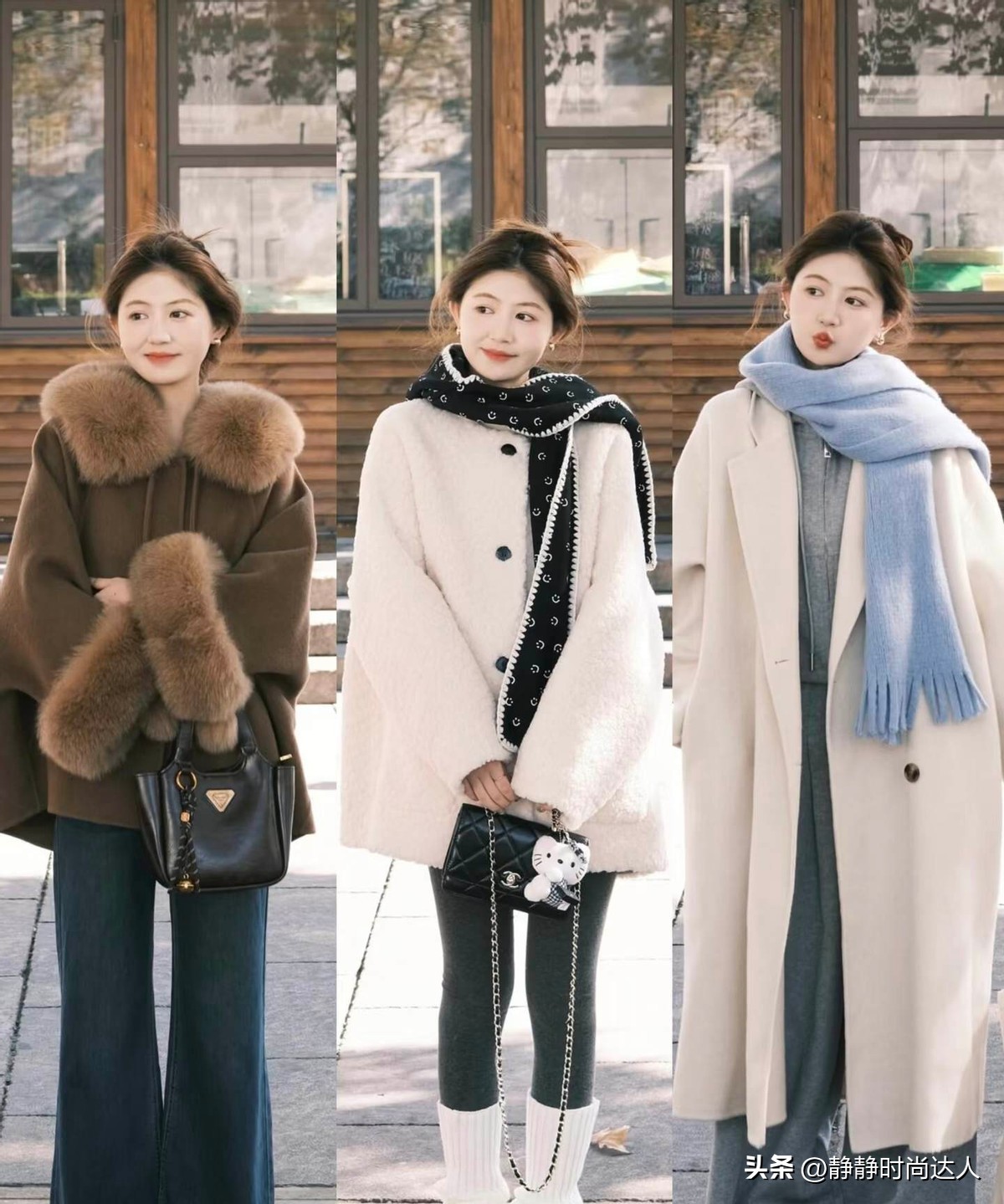 冬季百搭围巾__秋冬围巾穿搭