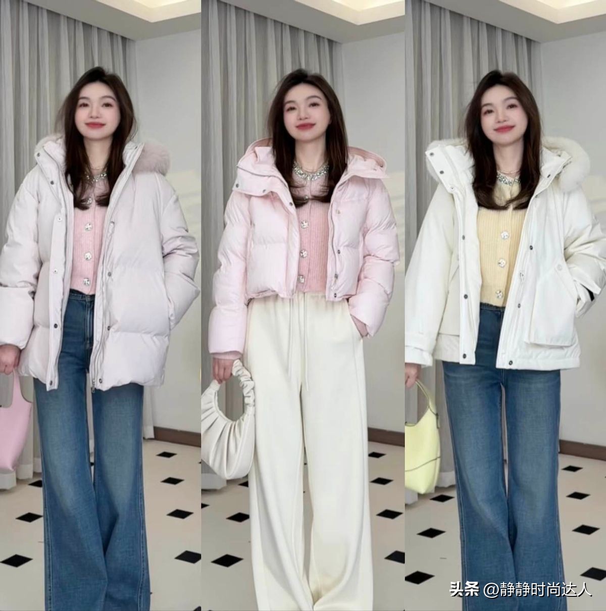 _冬季薄款羽绒服女_冬季加厚保暖短款羽绒服