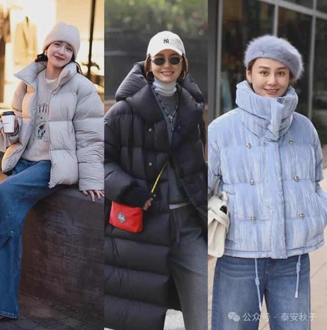 牛仔羽绒裤好穿吗_羽绒服牛仔裤穿搭_