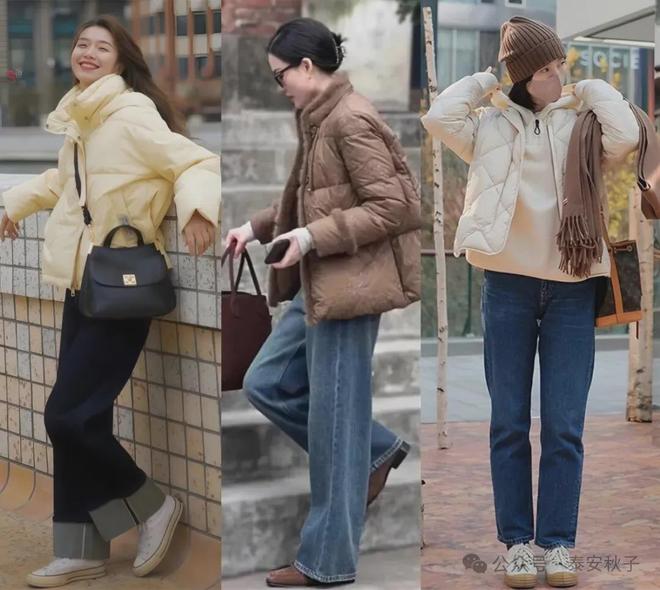 _牛仔羽绒裤好穿吗_羽绒服牛仔裤穿搭