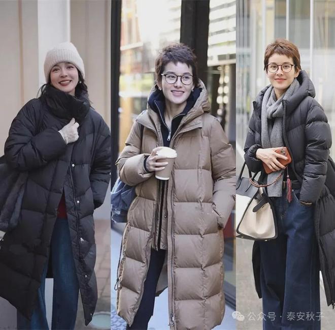 牛仔羽绒裤好穿吗_羽绒服牛仔裤穿搭_