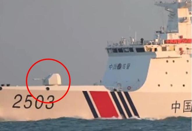 _舰对岸导弹_两岸舰艇发生对峙,所有舰艇摘除炮衣,台军方已下令,可采取措施