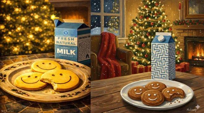 库克发了张疑似 AI 生图，把反 AI 神剧《同乐者》给背刺了__库克发了张疑似 AI 生图，把反 AI 神剧《同乐者》给背刺了