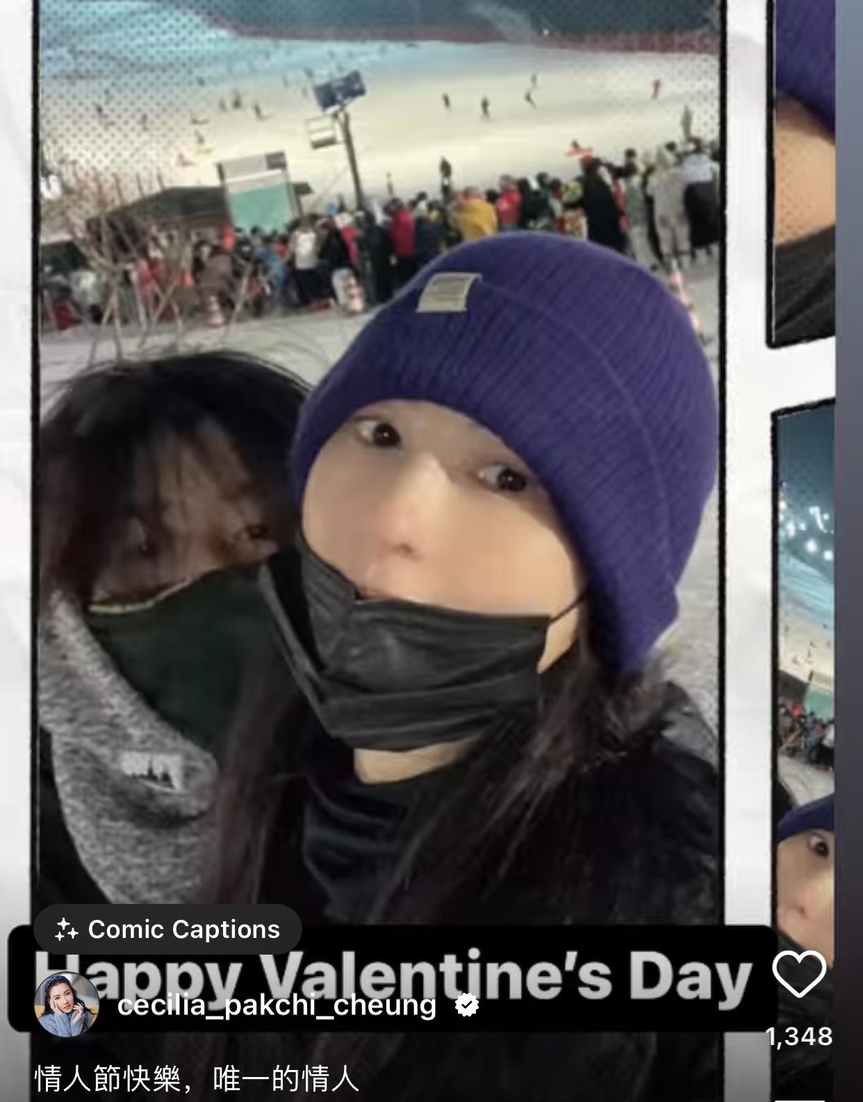 张柏芝情人节晒游玩照!带3个孩子滑雪,15岁儿子长相成熟太帅气__张柏芝情人节晒游玩照!带3个孩子滑雪,15岁儿子长相成熟太帅气