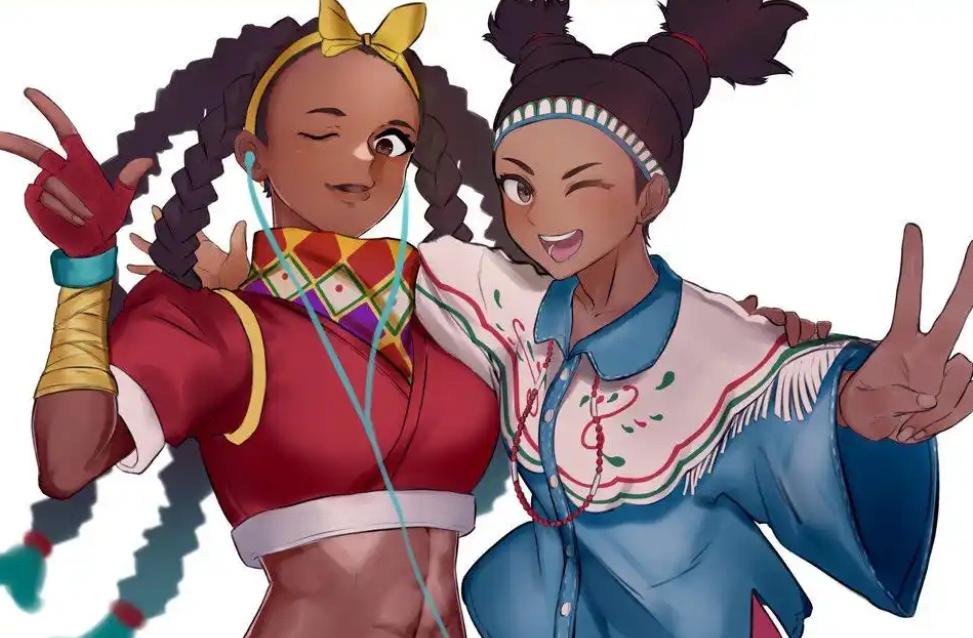 格斗游戏中惹人怜爱的丫头片子，每天都要面对残酷的修罗场_格斗游戏中惹人怜爱的丫头片子，每天都要面对残酷的修罗场_