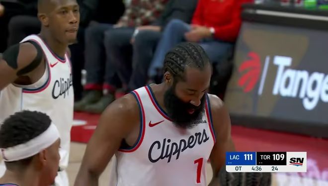 速效救心丸请备好！哈登变身指挥官，快船加时险胜猛龙_速效救心丸请备好！哈登变身指挥官，快船加时险胜猛龙_