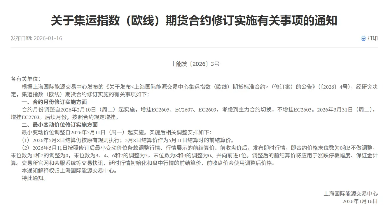 上期所航运指数__推出航运期货