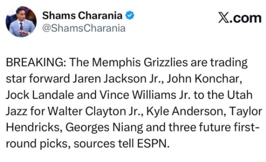 7换4！重磅大交易！再见了，灰熊！__7换4！重磅大交易！再见了，灰熊！