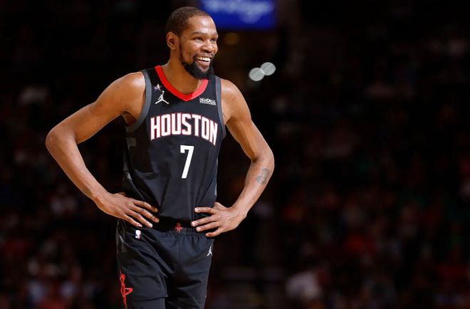 火箭vs勇士杜兰特出界_火箭杜兰特_