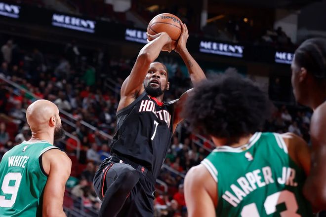 火箭vs勇士杜兰特出界__火箭杜兰特