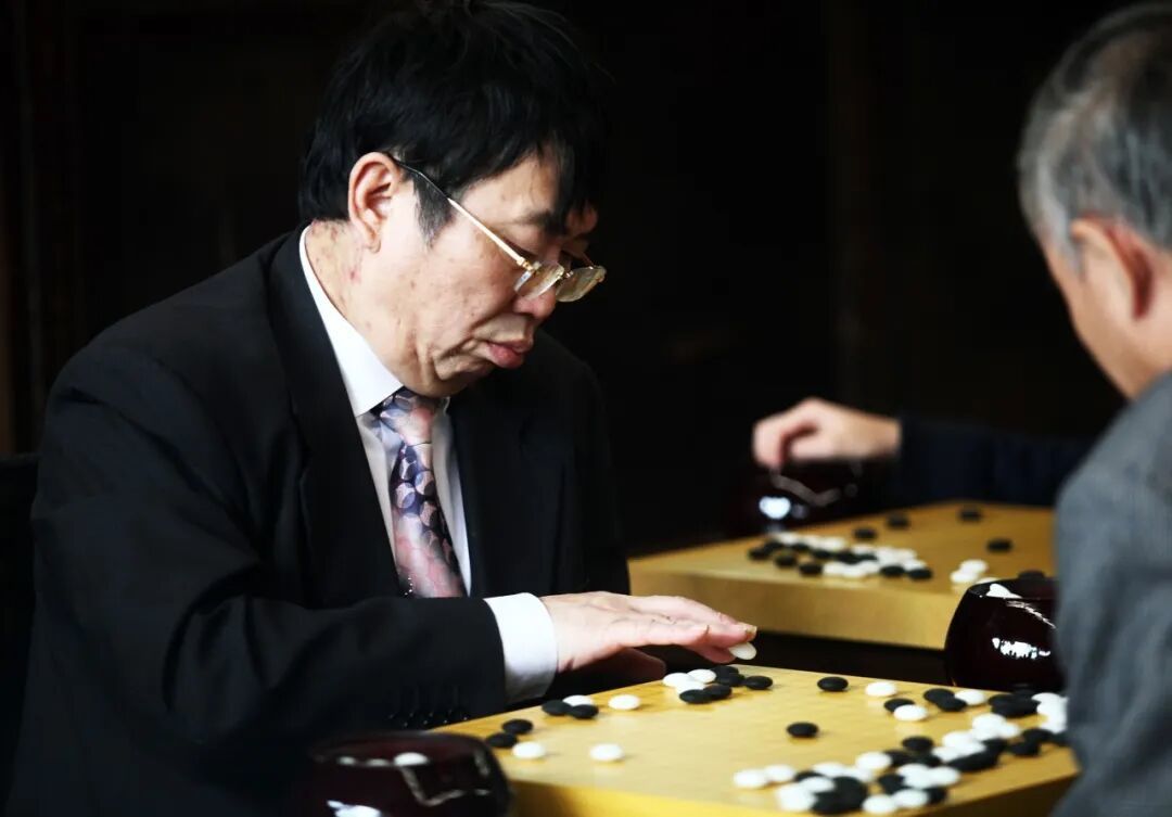 聂卫平在比赛中