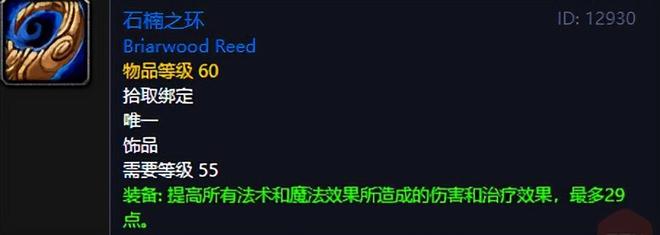 魔兽世界怀旧服唯一超模装备__9.0超模饰品