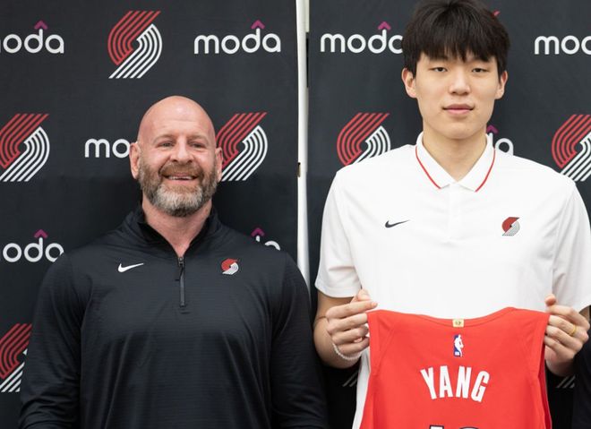 开拓者官宣下放杨瀚森！G联赛场均17分9.3板 有望连打6个主场__开拓者官宣下放杨瀚森！G联赛场均17分9.3板 有望连打6个主场