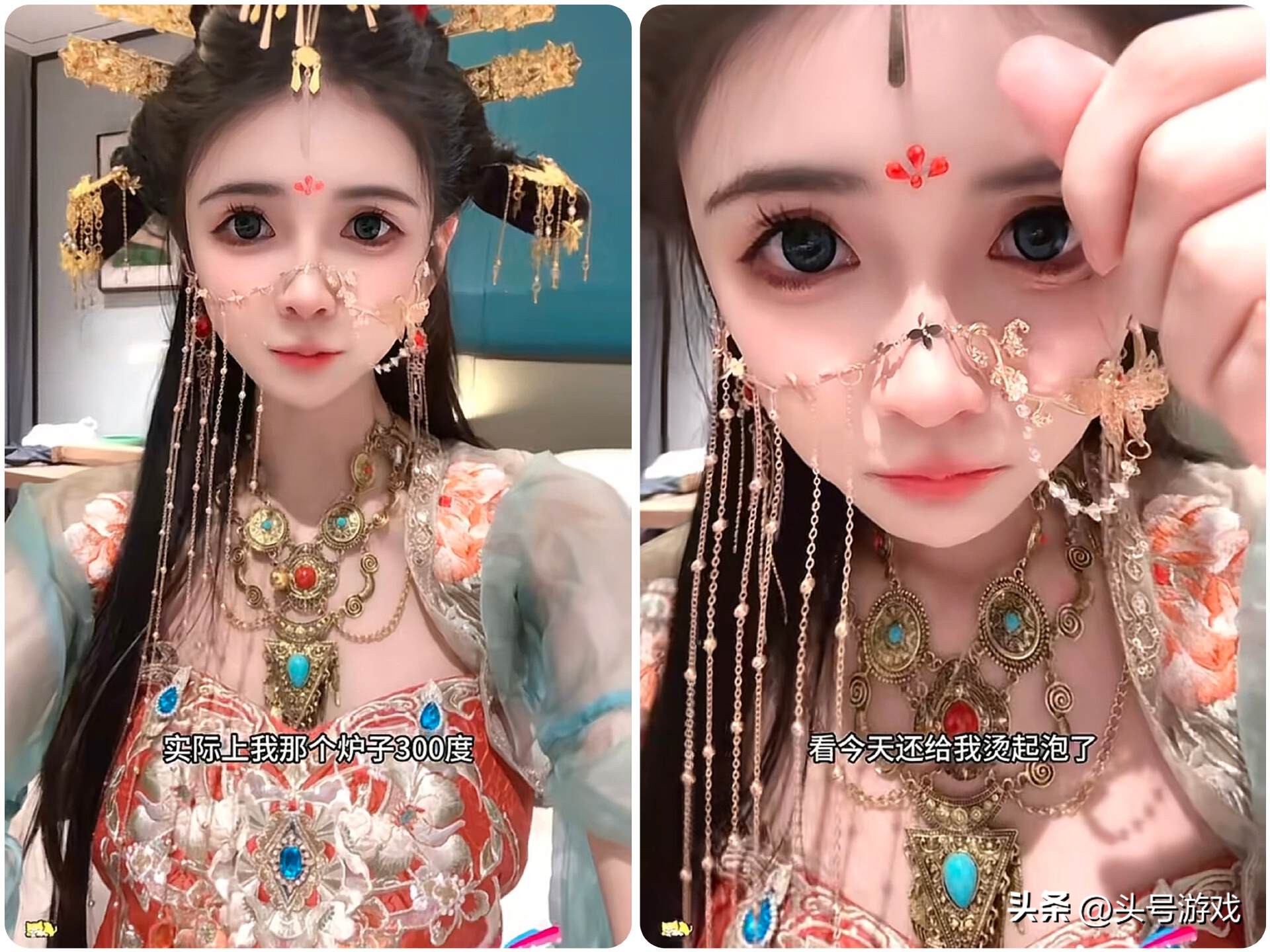 摊煎饼大妈月入三万__美女卖煎饼