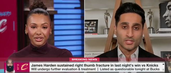 _哈登90度骨折_哈登g1受伤