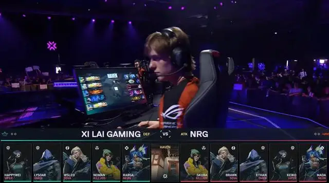 VCT大师赛：XLG毫无状态单方面被碾压，XLG憾负NRG__VCT大师赛：XLG毫无状态单方面被碾压，XLG憾负NRG