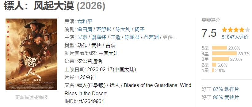 _李连杰和吴京谁名气大_李连杰跟吴京拍的电影