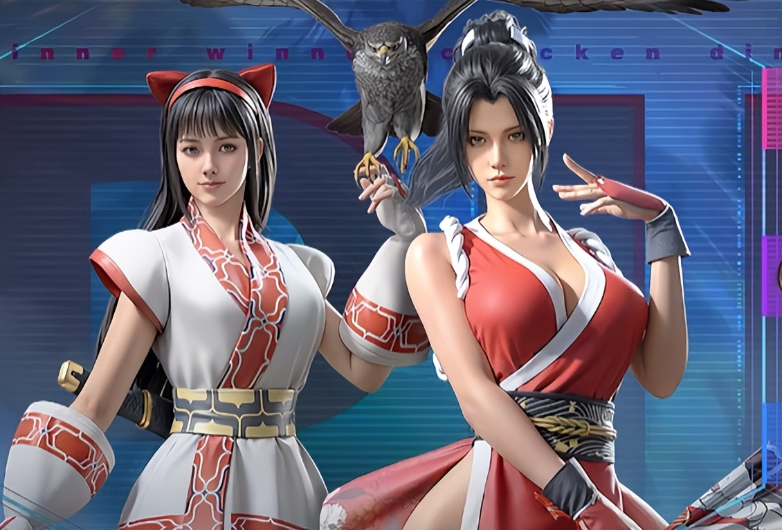 不知火舞联动吃鸡后彻底放飞自我，胸围多大SNK说了都不算_不知火舞联动吃鸡后彻底放飞自我，胸围多大SNK说了都不算_