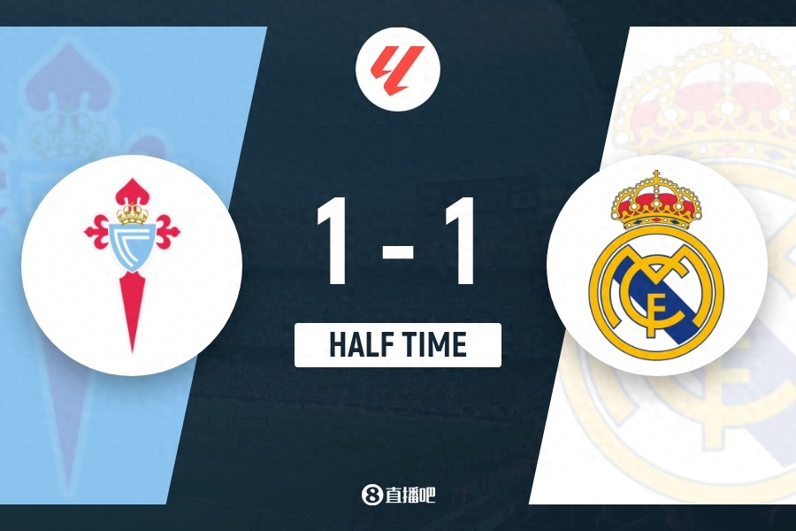 半场-皇马暂1-1塞尔塔 琼阿梅尼联赛首球阿诺德边路被爆致丢球_半场-皇马暂1-1塞尔塔 琼阿梅尼联赛首球阿诺德边路被爆致丢球_