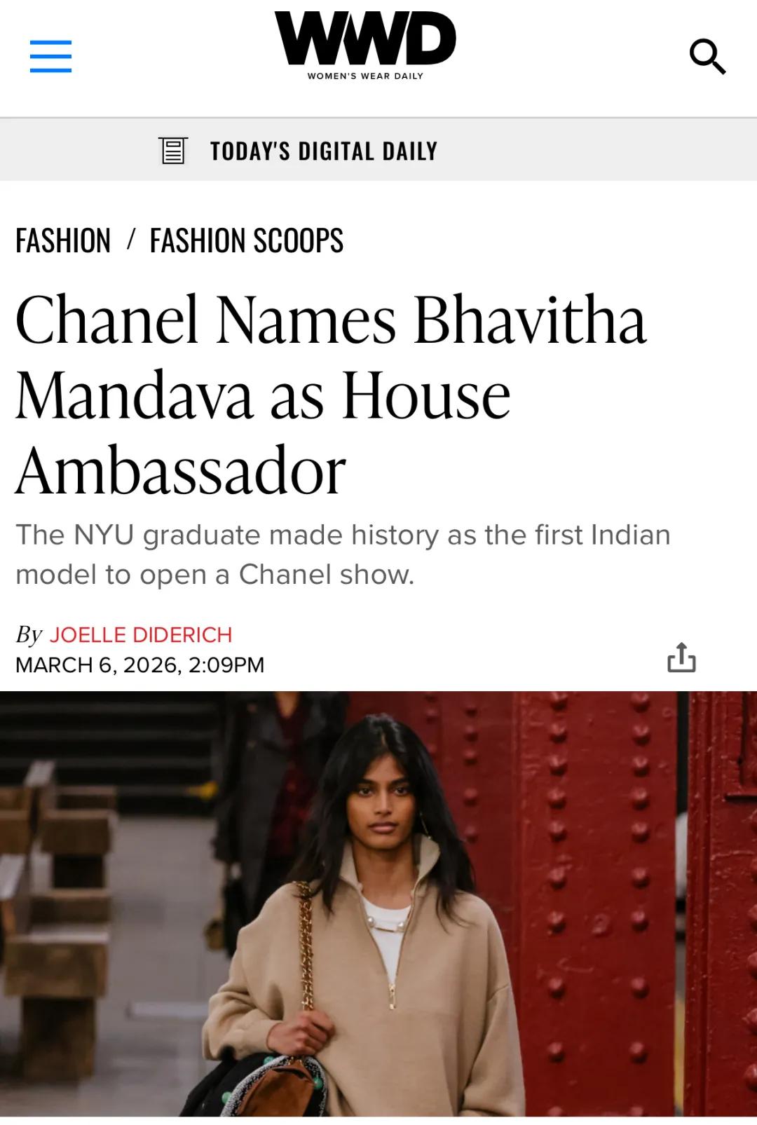 香奈儿2021只有一个人看秀_香奈儿封面女郎_